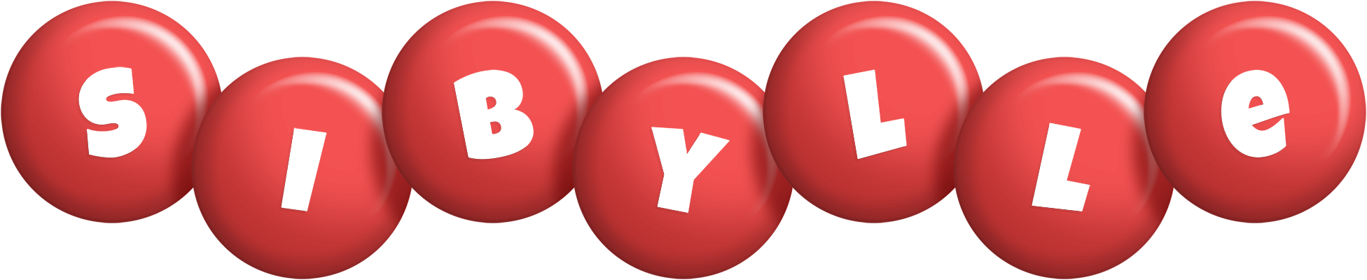 Sibylle candy-red logo