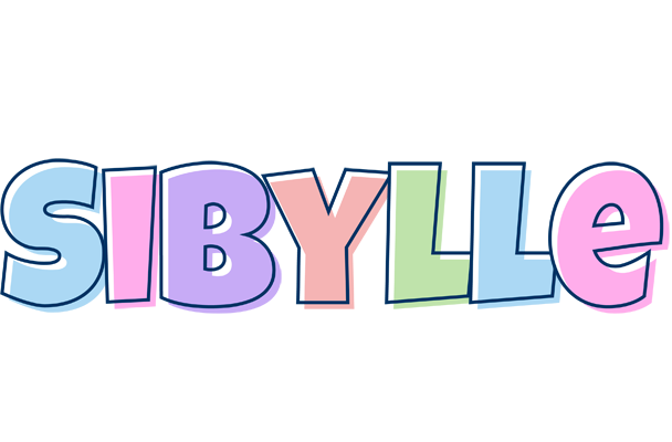 Sibylle pastel logo