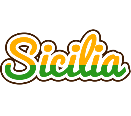 Sicilia banana logo