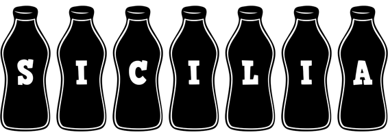Sicilia bottle logo