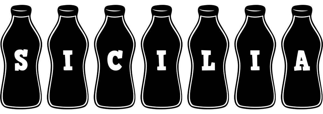 Sicilia bottle logo