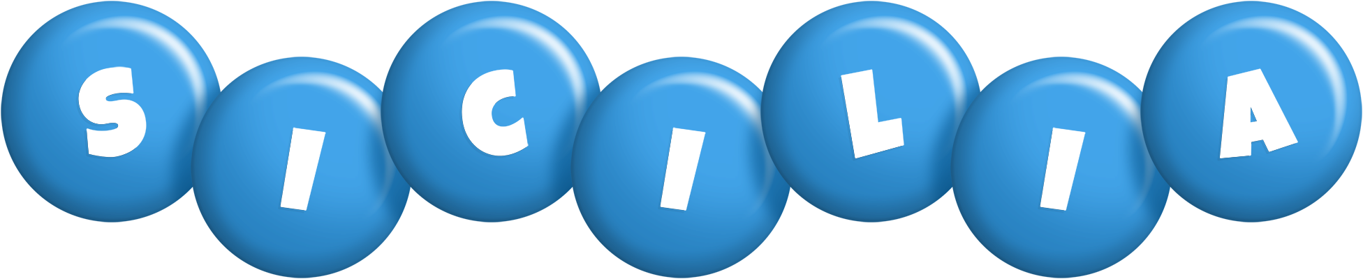 Sicilia candy-blue logo