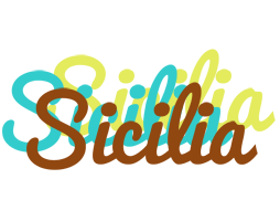 Sicilia cupcake logo