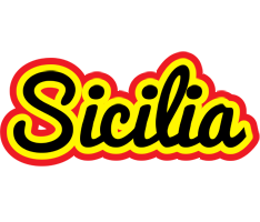 Sicilia flaming logo