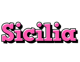 Sicilia girlish logo