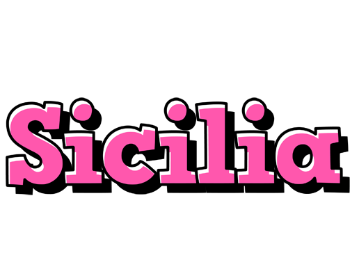 Sicilia girlish logo