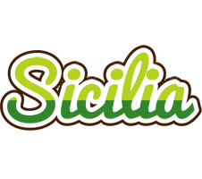 Sicilia golfing logo