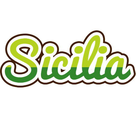 Sicilia golfing logo