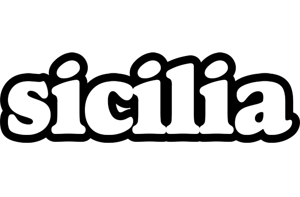 Sicilia panda logo