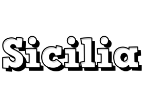 Sicilia snowing logo