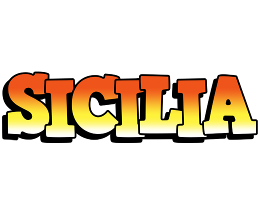 Sicilia sunset logo