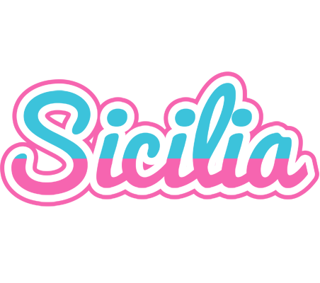 Sicilia woman logo