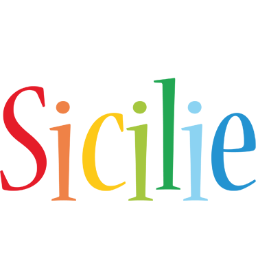 Sicilie birthday logo