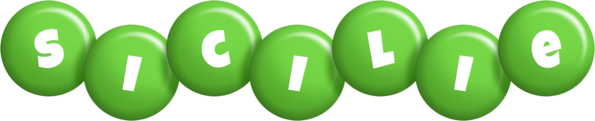Sicilie candy-green logo