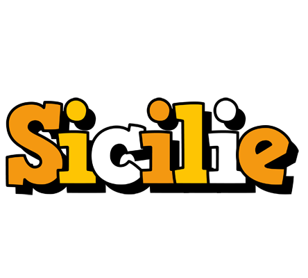 Sicilie cartoon logo