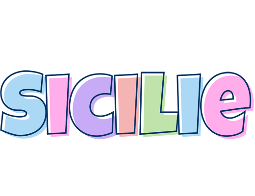 Sicilie pastel logo