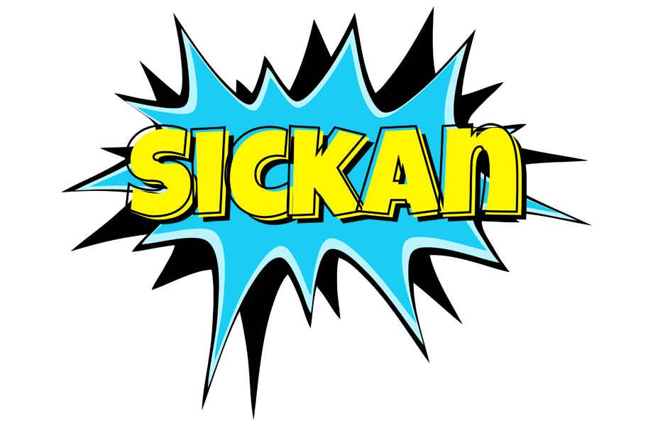 Sickan amazing logo