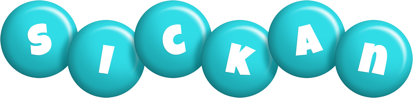 Sickan candy-azur logo