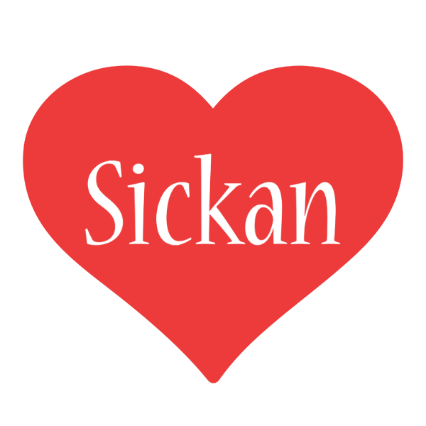 Sickan love logo