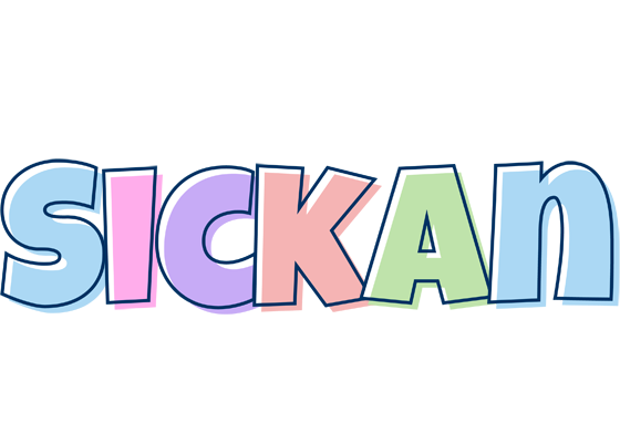 Sickan pastel logo