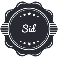 Sid badge logo