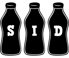 Sid bottle logo