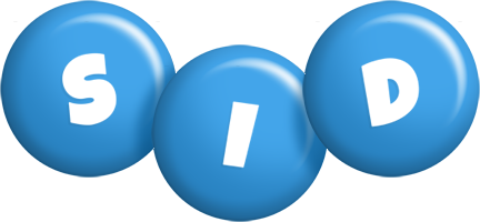 Sid candy-blue logo