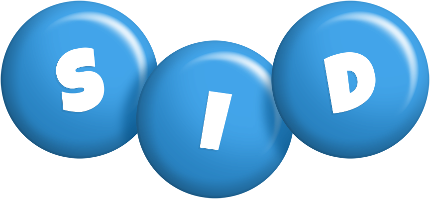 Sid candy-blue logo