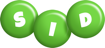 Sid candy-green logo