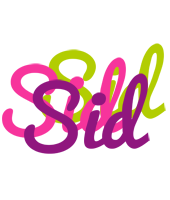 Sid flowers logo