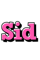 Sid girlish logo
