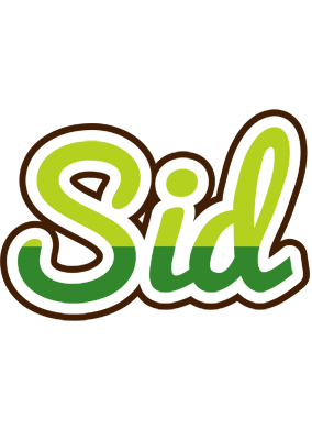 Sid golfing logo