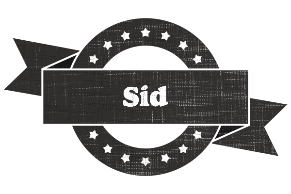 Sid grunge logo