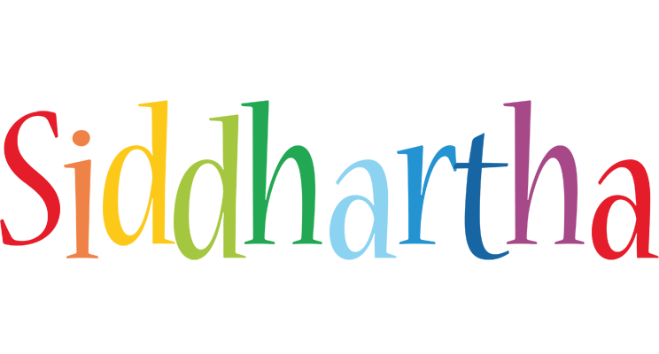 Siddhartha birthday logo