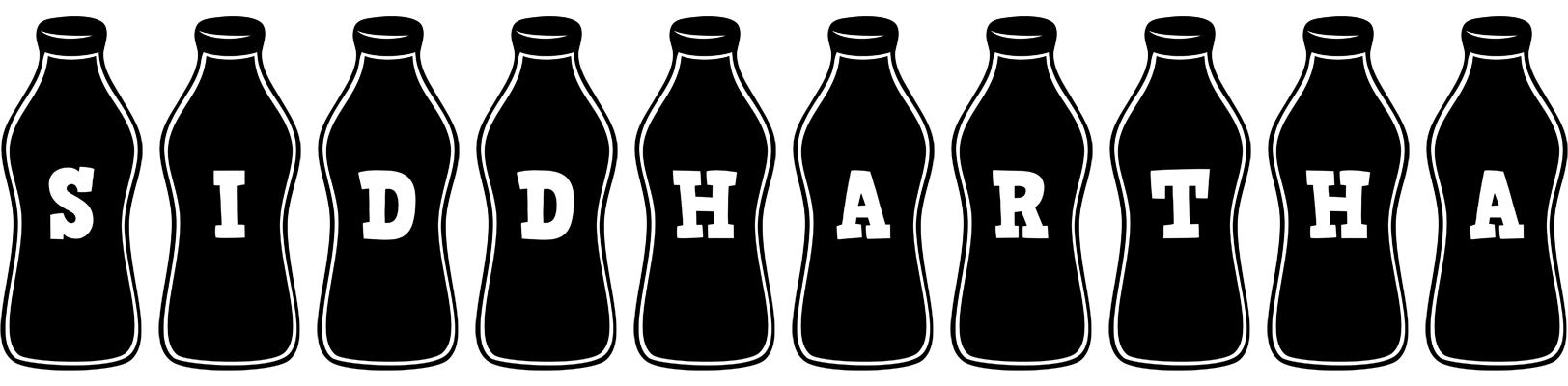 Siddhartha bottle logo