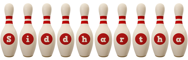 Siddhartha bowling-pin logo