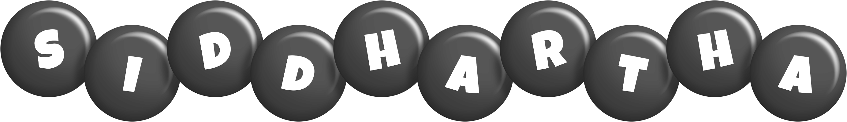 Siddhartha candy-black logo