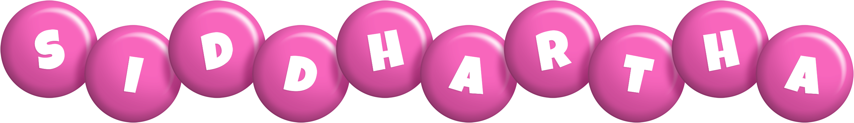 Siddhartha candy-pink logo