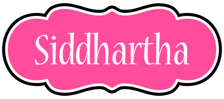 Siddhartha invitation logo