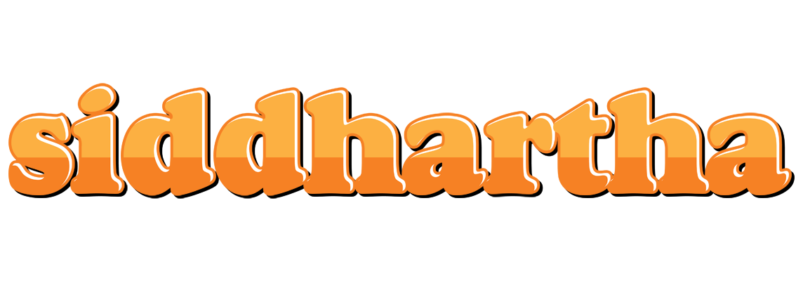 Siddhartha orange logo