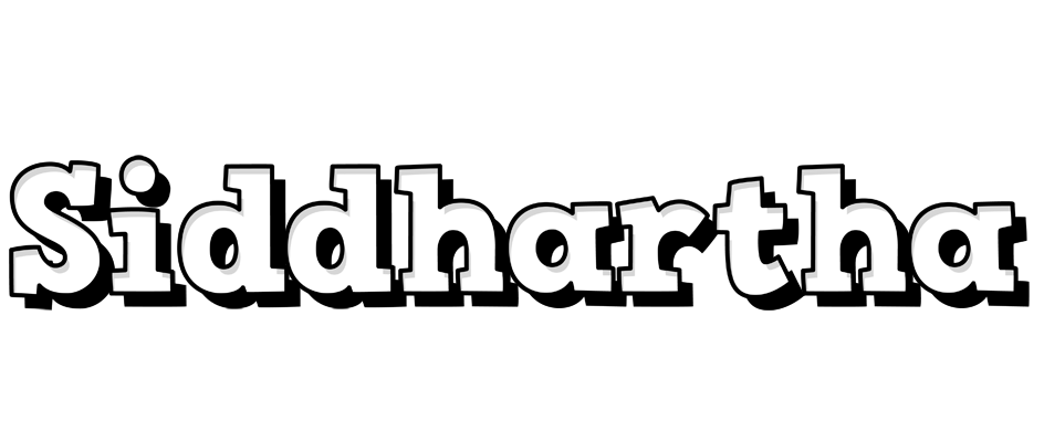 Siddhartha snowing logo