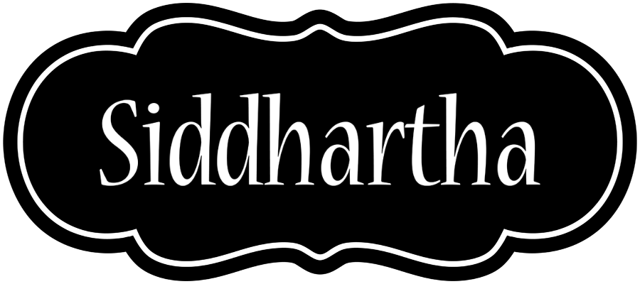 Siddhartha welcome logo