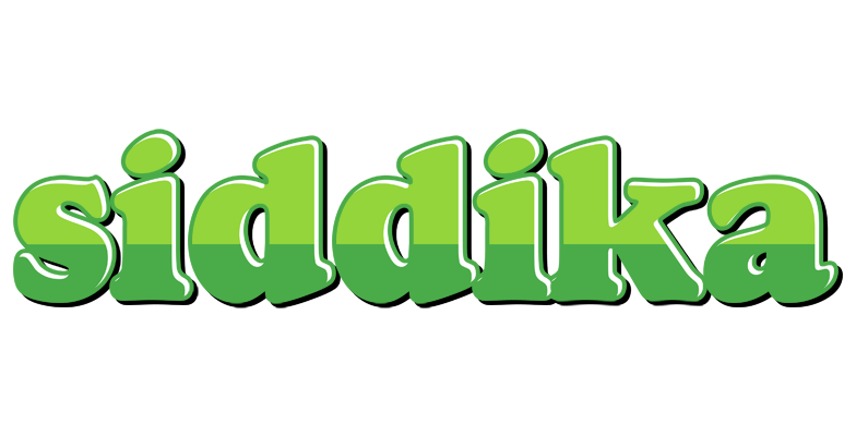Siddika apple logo