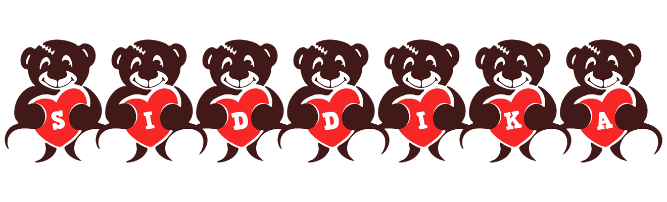 Siddika bear logo