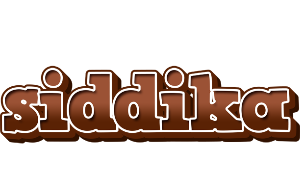 Siddika brownie logo