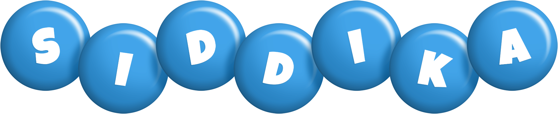 Siddika candy-blue logo