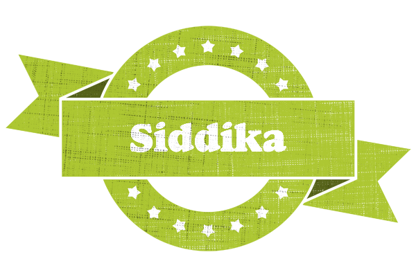 Siddika change logo