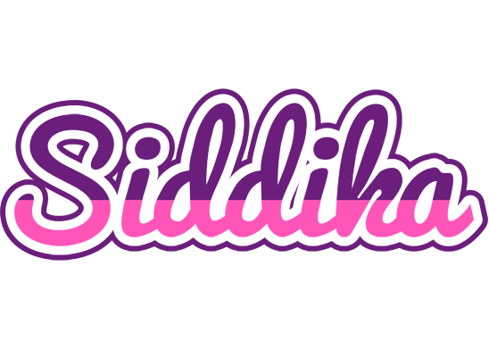 Siddika cheerful logo