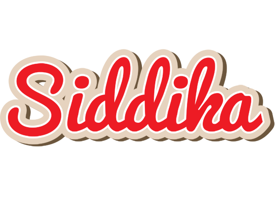 Siddika chocolate logo