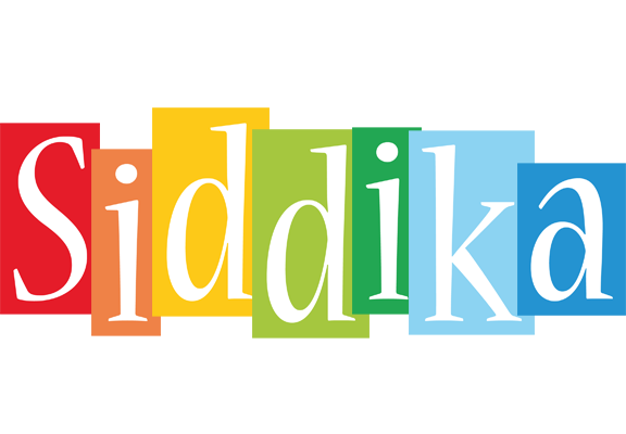 Siddika colors logo